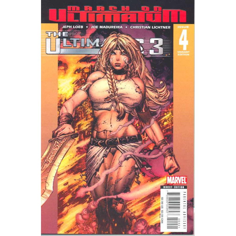 ULTIMATES 3 ISSUE 4  OF 5  FINCH VAR