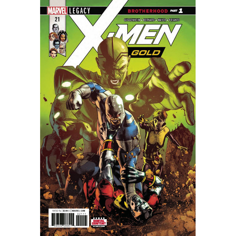 XMEN GOLD 21 LEG