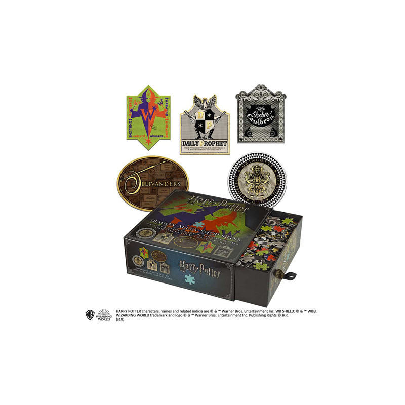 PUZZLE  LES ENSEIGNES DU CHEMIN DE TRAVERSE