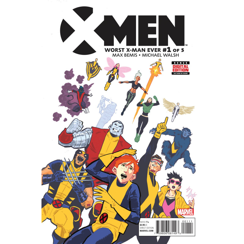 XMEN WORST XMAN EVER 1  OF 5 