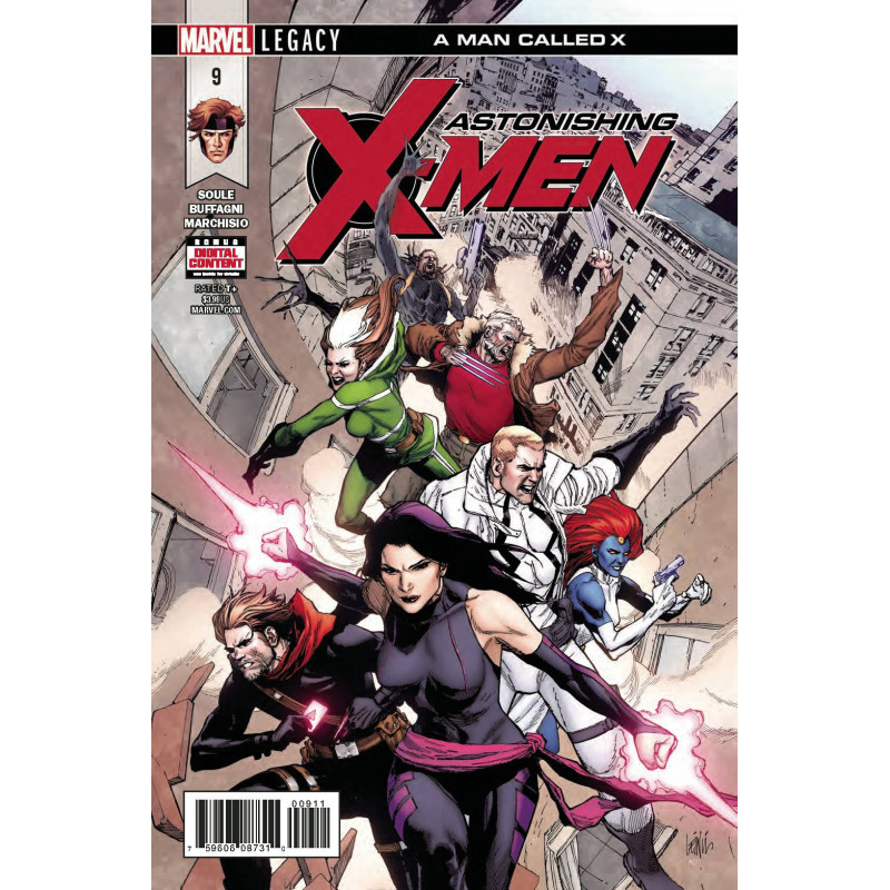 ASTONISHING XMEN 9 LEG