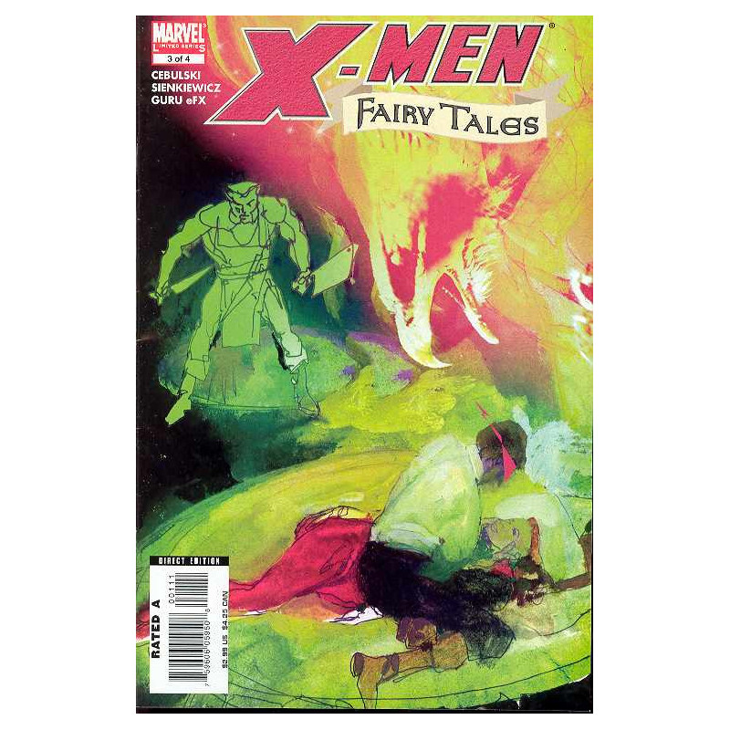 XMEN FAIRY TALES 3  OF 4 