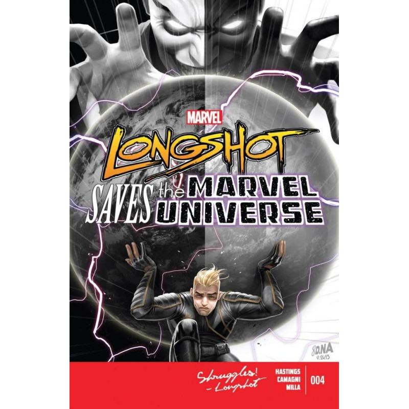 LONGSHOT SAVES MARVEL UNIVERSE 4  OF 4 