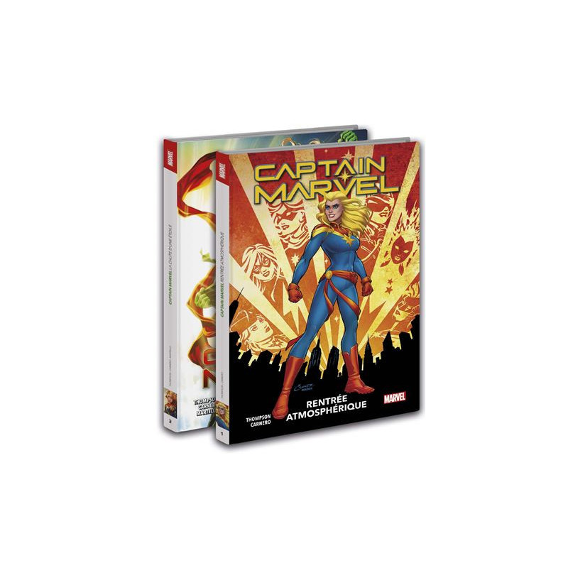 CAPTAIN MARVEL PACK DECOUVERTE T01   T02