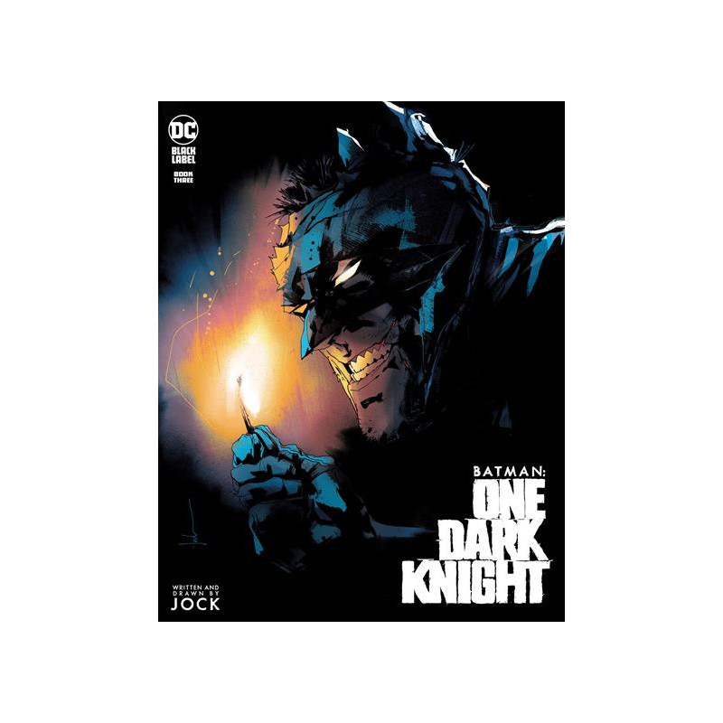 BATMAN ONE DARK KNIGHT  3  OF 3  CVR A JOCK  MR 