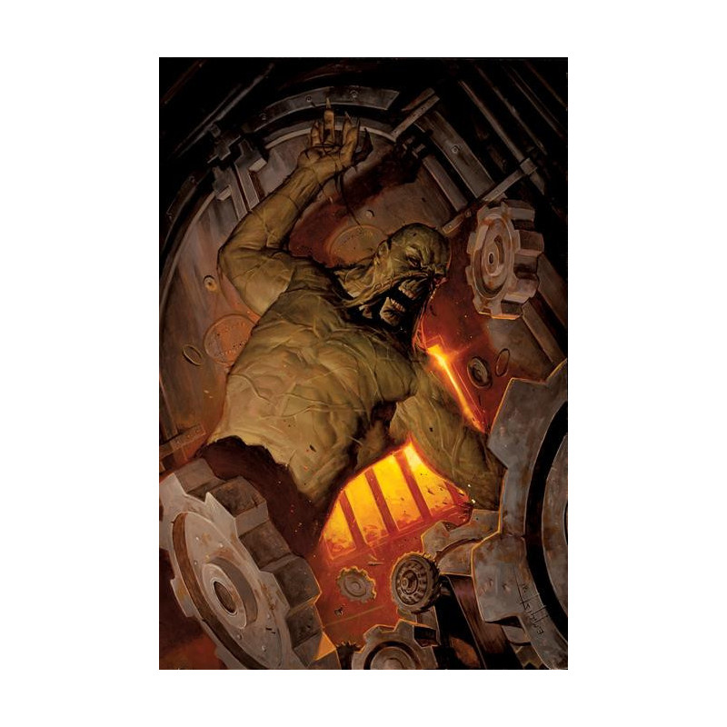 SWAMP THING  13  OF 16  CVR B EM GIST CARD STOCK VAR