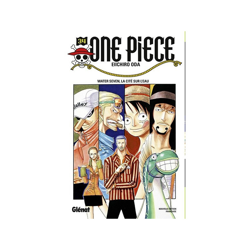 ONE PIECE  EDITION ORIGINALE  TOME 34  WATER SEVEN  LA CITE SUR L EAU