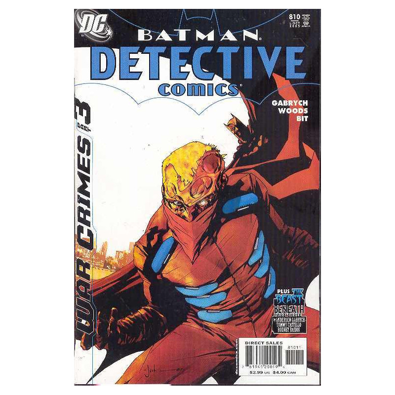 DETECTIVE COMICS 810