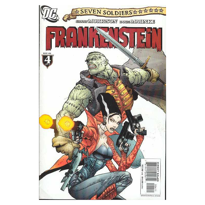SEVEN SOLDIERS FRANKENSTEIN 4  OF 4 