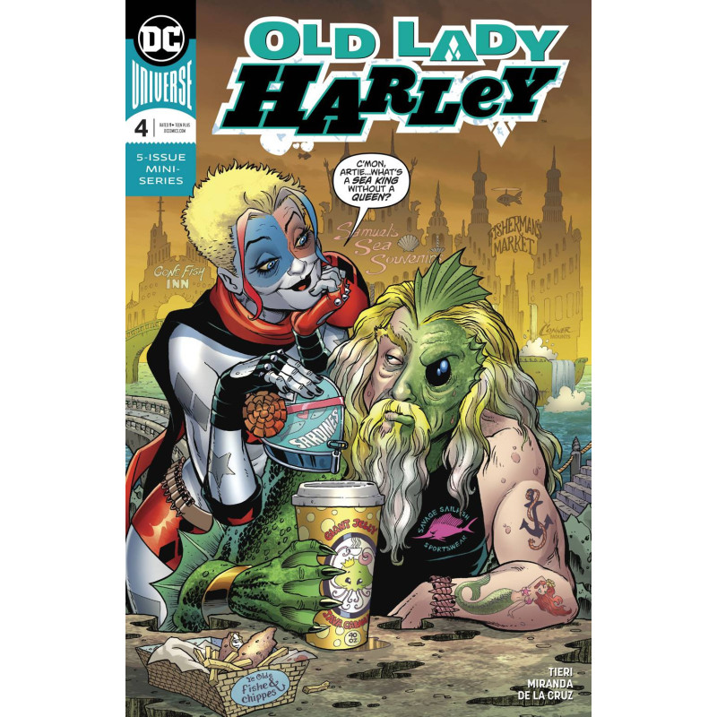 OLD LADY HARLEY 4  OF 5 