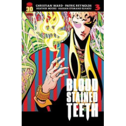 BLOODSTAINED TEETH  3 CVR B MOORE