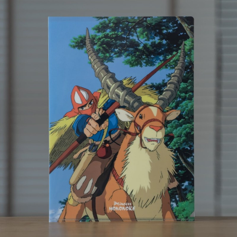 CHEMISE A4 ASHITAKA ET YAKKURU  PRINCESSE MONONOKE
