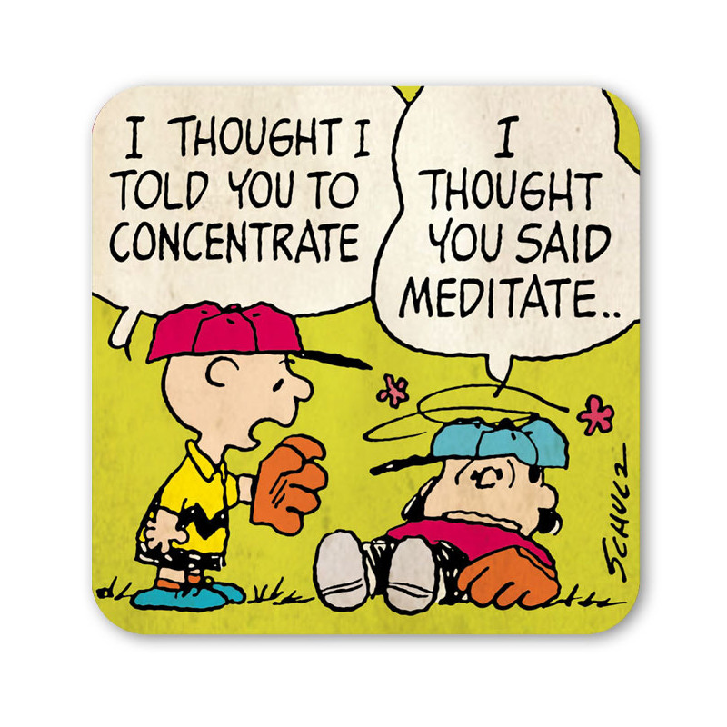 PEANUTS CHARLIE AND LUCY COASTER