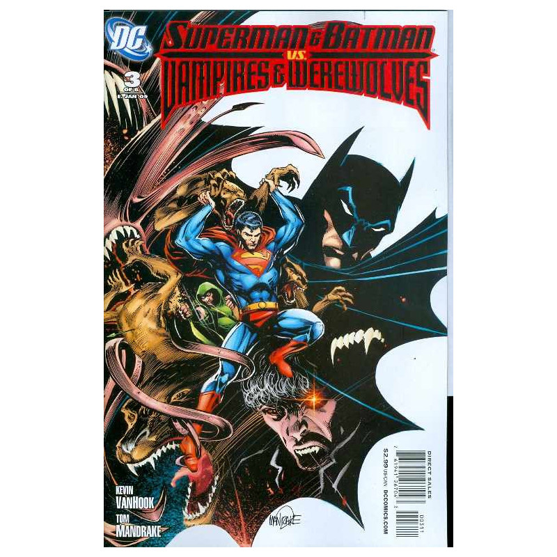 SUPERMAN BATMAN VS VAMPIRES WEREWOLVES 3  OF 6 