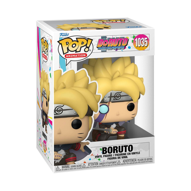 BORUTO UZUMAKI WITH MARKS BORUTO NARUTO NEXT GENERATIONS FIGURINE POP 