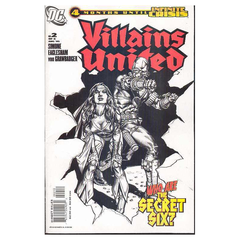 VILLAINS UNITED 2 2ND PTG