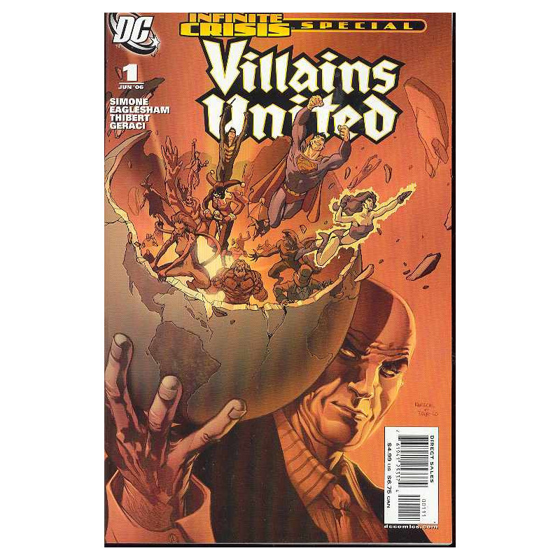 VILLAINS UNITED INFINITE CRISIS SPECIAL
