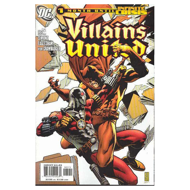 VILLAINS UNITED 5  OF 6 