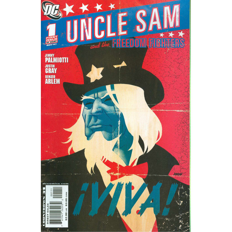 UNCLE SAM AND THE FREEDOM FIGHTERS 1  OF 8 