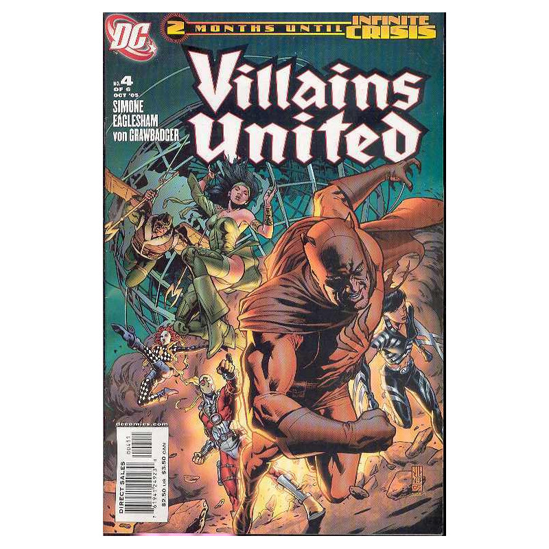 VILLAINS UNITED 4  OF 6 