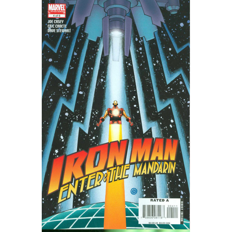 IRON MAN ENTER MANDARIN 4 OF  6 