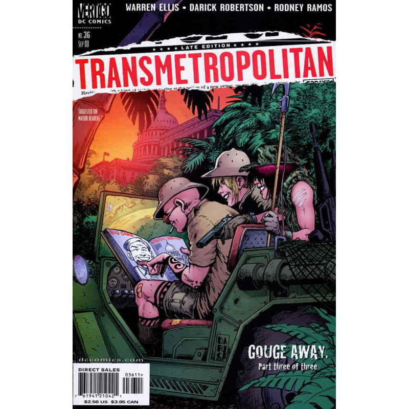 TRANSMETROPOLITAN 36  MR 