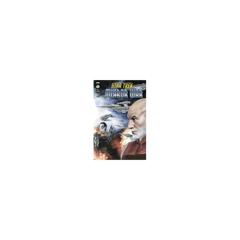 STAR TREK MIRROR WAR  7 CVR A WOODWARD