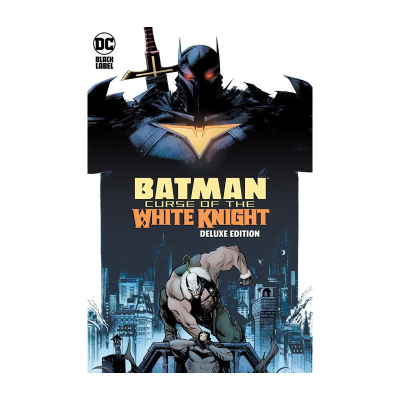 BATMAN CURSE OF THE WHITE KNIGHT DELUXE EDITION HC  MR 
