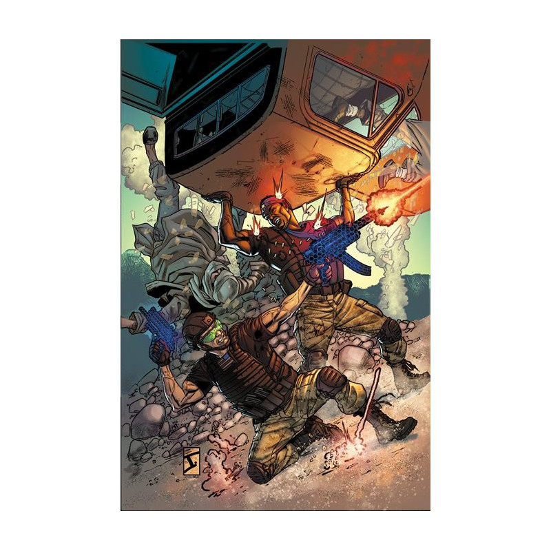 BLOOD SYNDICATE SEASON ONE  3  OF 6  CVR B JAMAL IGLE CARD STOCK VAR