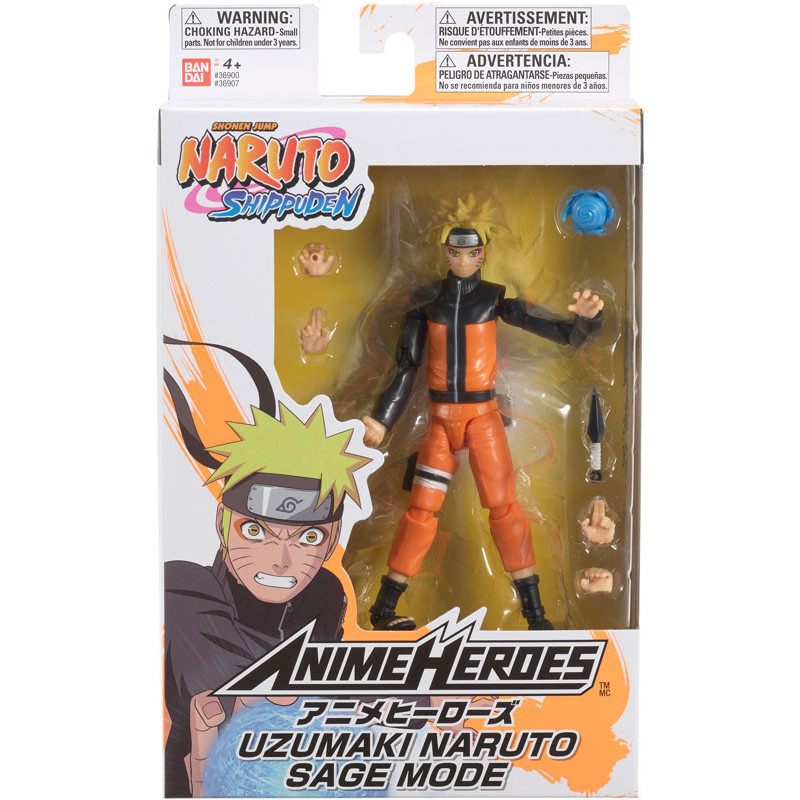 NARUTO SAGE ANIME HEROES NARUTO FIGURE 17 CM