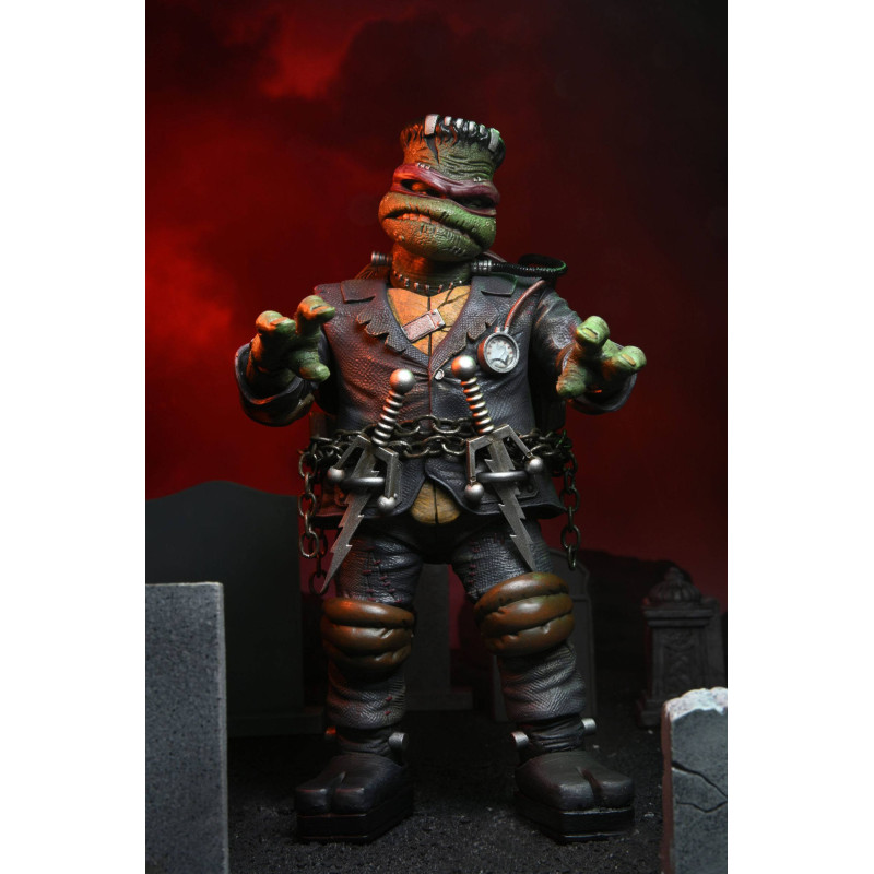 RAPHAEL AS FRANKENSTEIN S MONSTER UNIVERSAL MONSTERS X TMNT FIGURINE U
