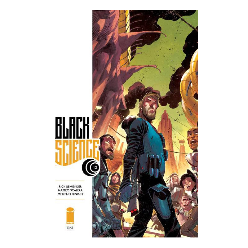 BLACK SCIENCE 12 CVR A SCALERA AND DINISIO  MR 