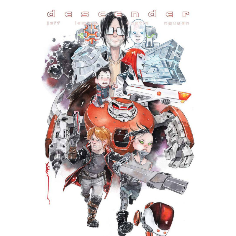 DESCENDER 28 CVR B LIL ROBOT VAR NGUYEN