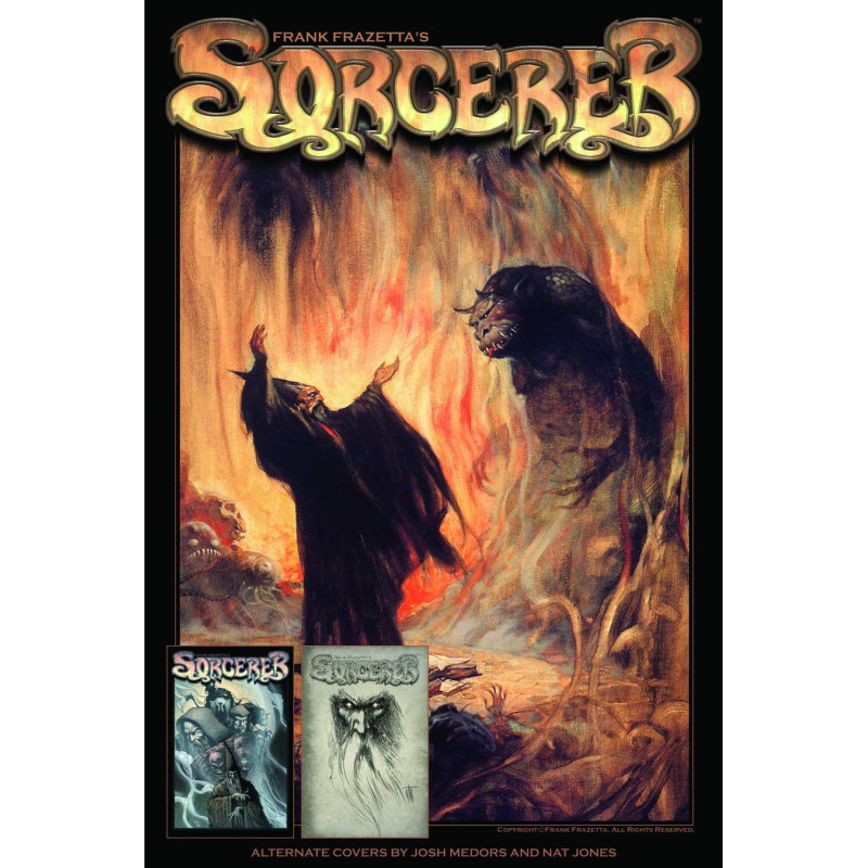 FRANK FRAZETTAS SORCERER FRAZETTA CVR A  ONE SHOT 