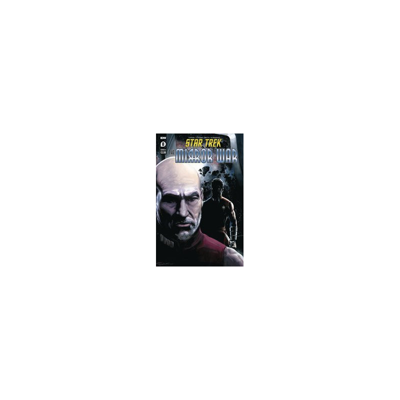 STAR TREK MIRROR WAR  8 CVR A WOODWARD