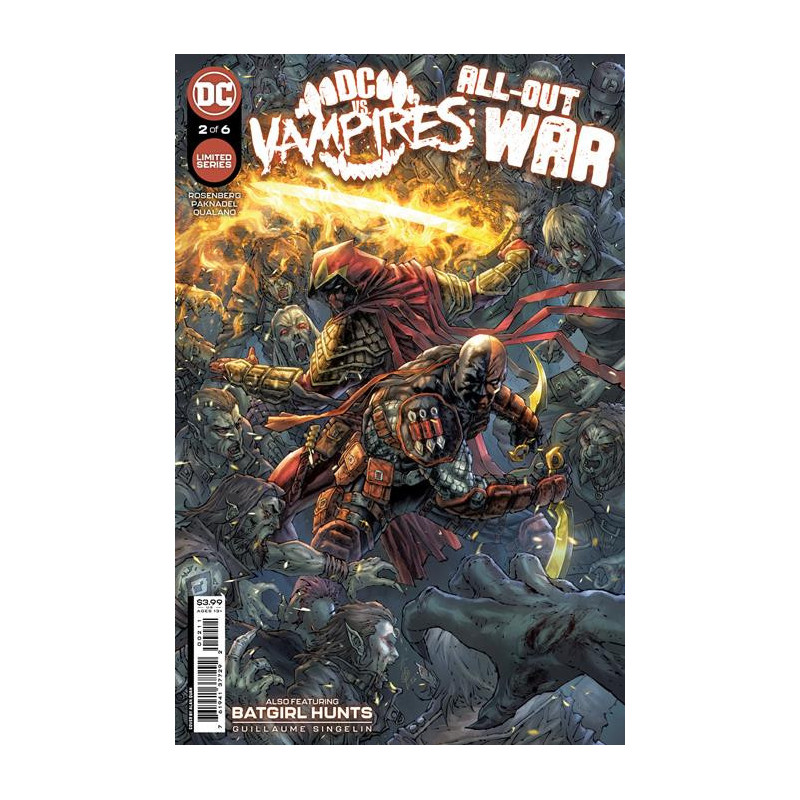 DC VS VAMPIRES ALLOUT WAR  2  OF 6  CVR A ALAN QUAH