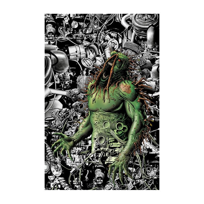 SWAMP THING  16  OF 16  CVR B BRIAN BOLLAND CARD STOCK VAR