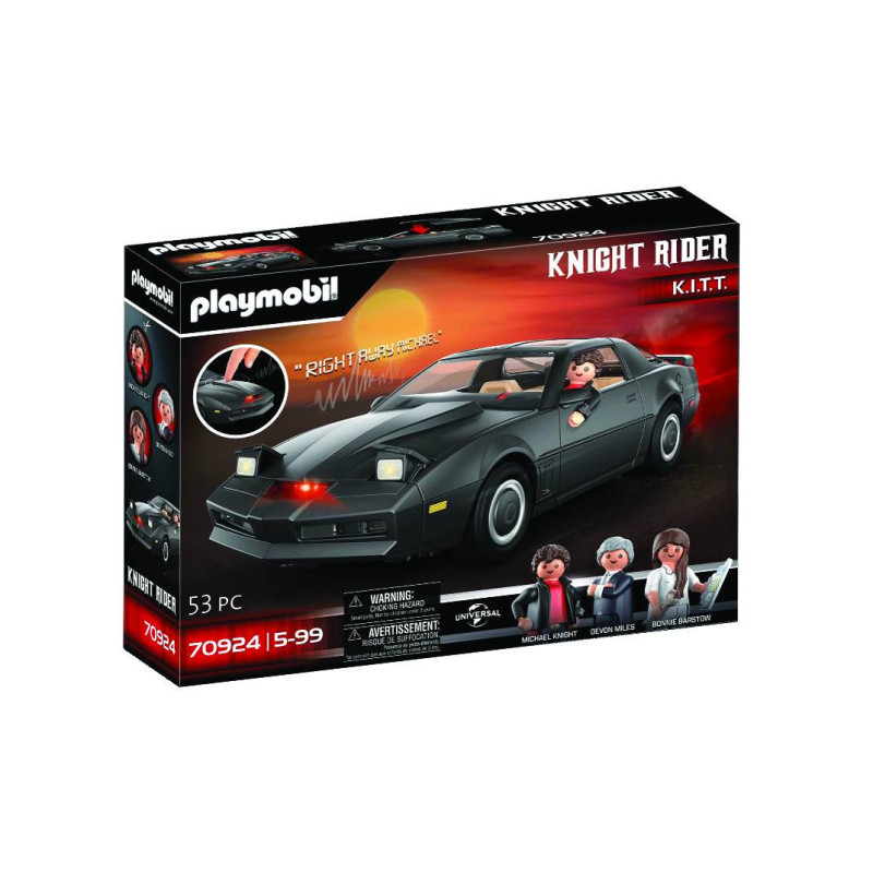 KNIGHT RIDER KI T T SET PLAYMOBIL