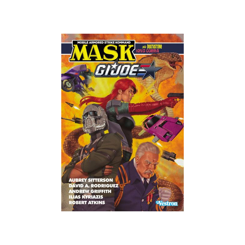 M A S K  X G I  JOE  THE DEATHSTONE   KING COBRA