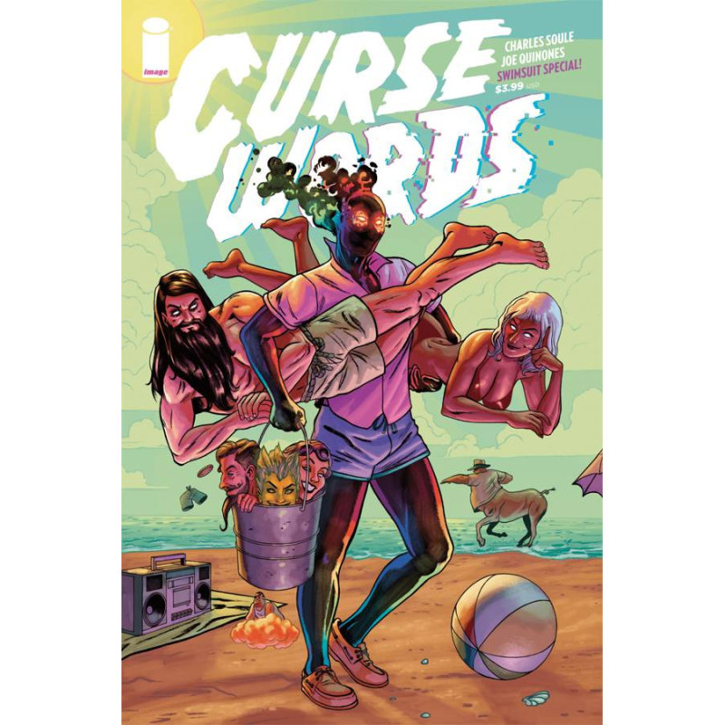 CURSE WORDS SUMMER SPECIAL 1 CVR B QUINONES  ONESHOT   MR 