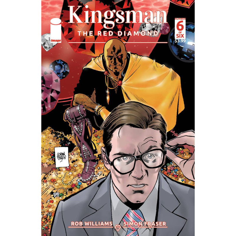 KINGSMAN RED DIAMOND 6  OF 6  CVR A PARLOV  MR 