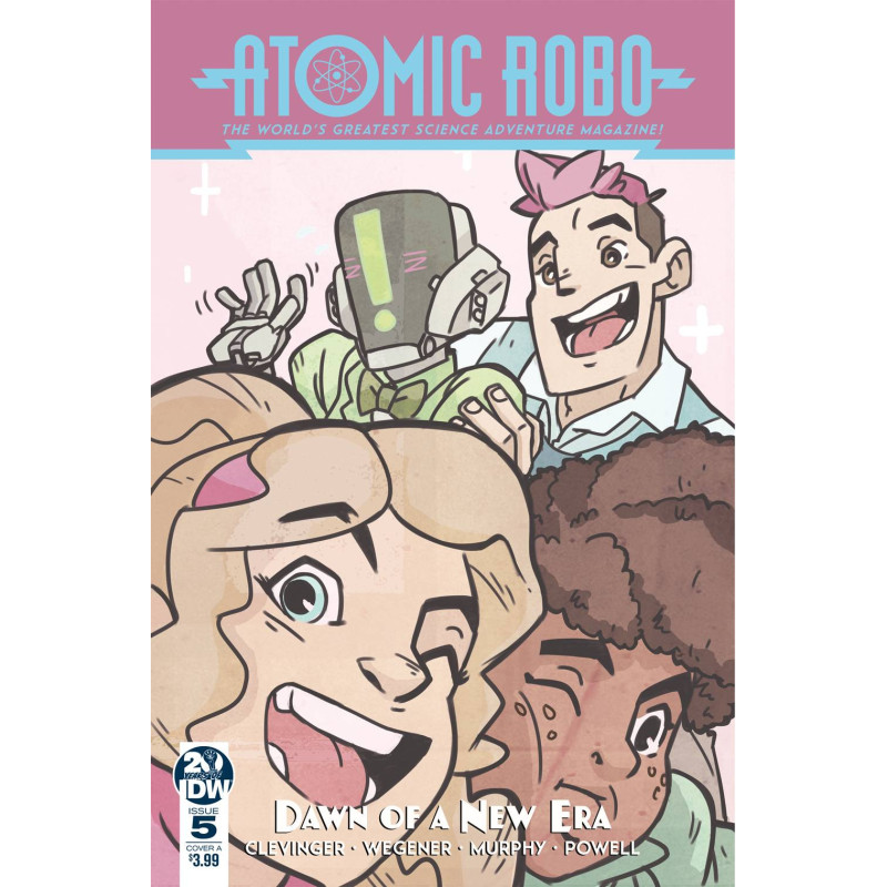 ATOMIC ROBO AND DAWN OF NEW ERA 5  OF 5  CVR A WEGENER