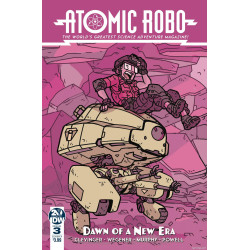 ATOMIC ROBO AND DAWN OF NEW ERA 3  OF 5  CVR A WEGENER