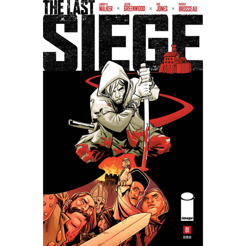 LAST SIEGE 1  OF 8  CVR A GREENWOOD