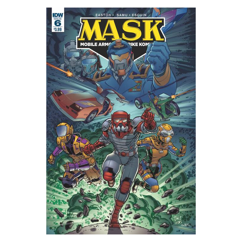 MASK MOBILE ARMORED STRIKE KOMMAND 6