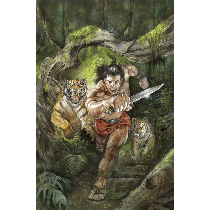 KULL THE HATE WITCH 3  OF 4  TOM FLEMING CVR