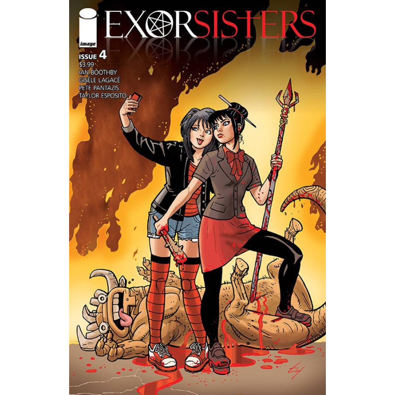 EXORSISTERS 4 CVR B TEMPLETON