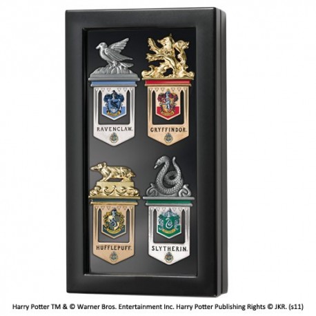 HARRY POTTER - POUDLARD - 4 SET BOOKMARKS