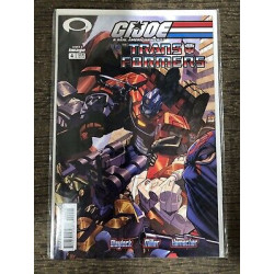 GI JOE TRANSFORMERS BROOKS CVR ISSUE 4  OF 6 