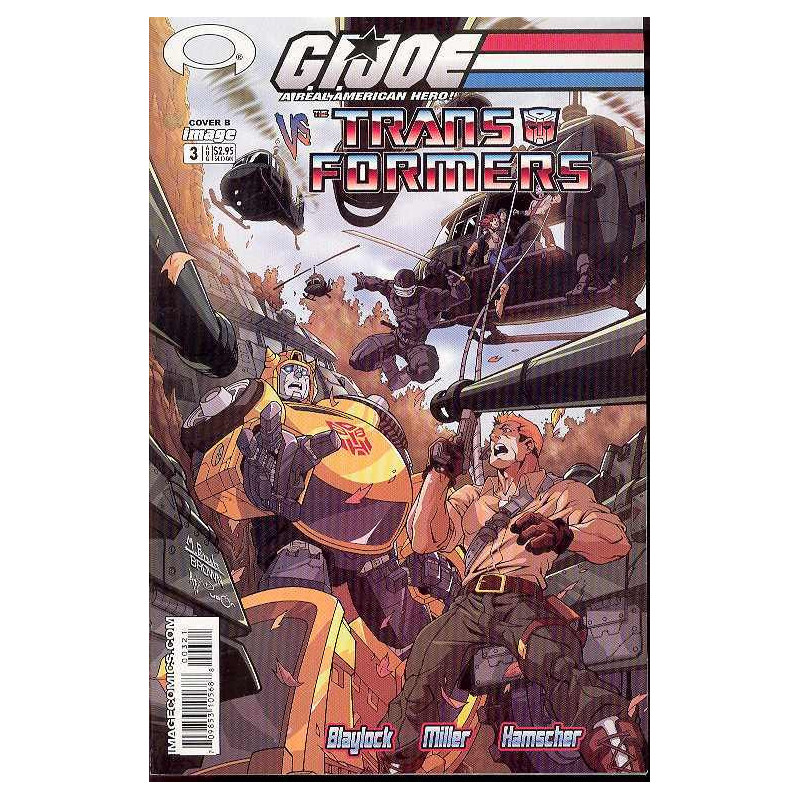 GI JOE TRANSFORMERS BROOKS CVR 3  OF 6 
